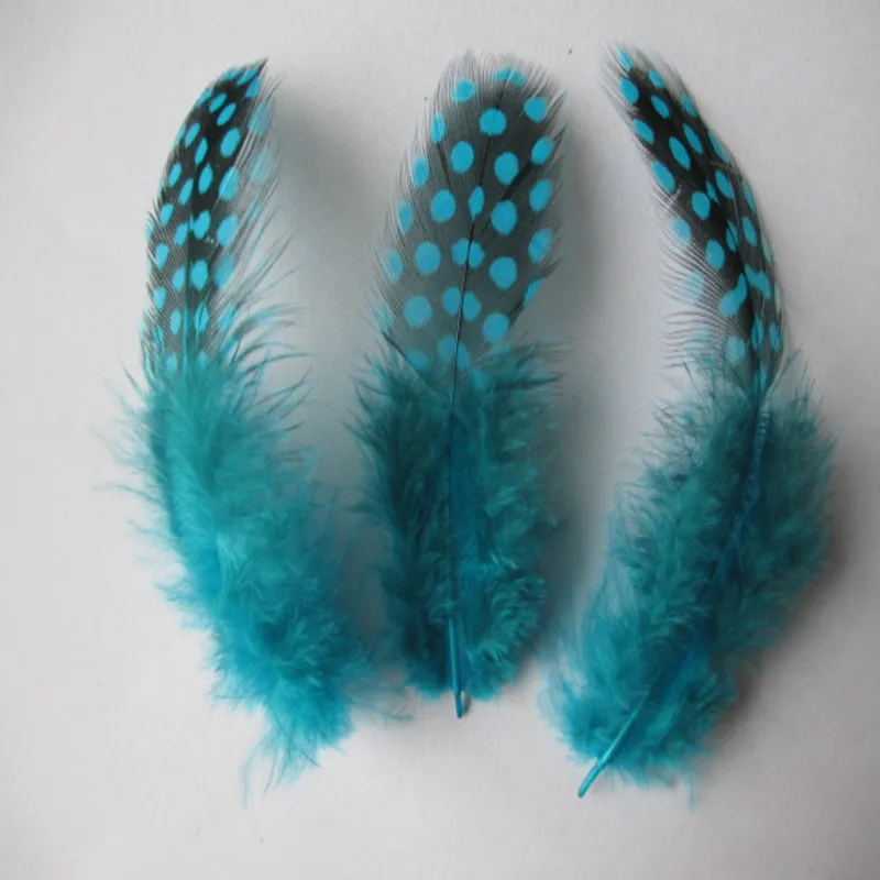 Перья птицы небесно-голубого цвета 2-3 дюйма/5-8 см 20 шт. | Дом и сад