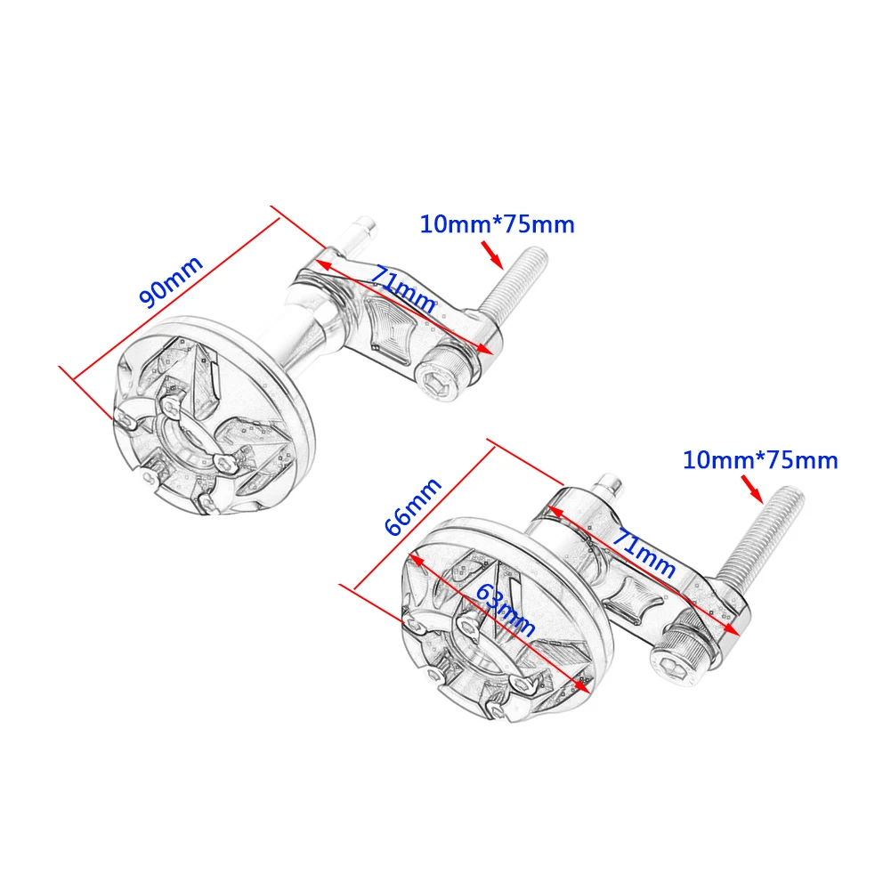 S1000RR S 1000 RR 2010 2011 2012 2013 CNC колодки для деформации двигателя защита слайдеров рамы