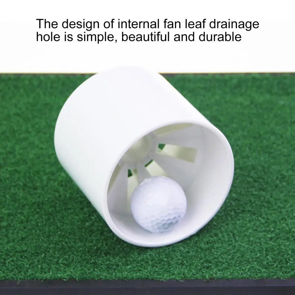 

ABS Useful Turnover Prevent Golf Green Cups Golf Parts Golf Hole Cups Drain Holes for Golf Lover