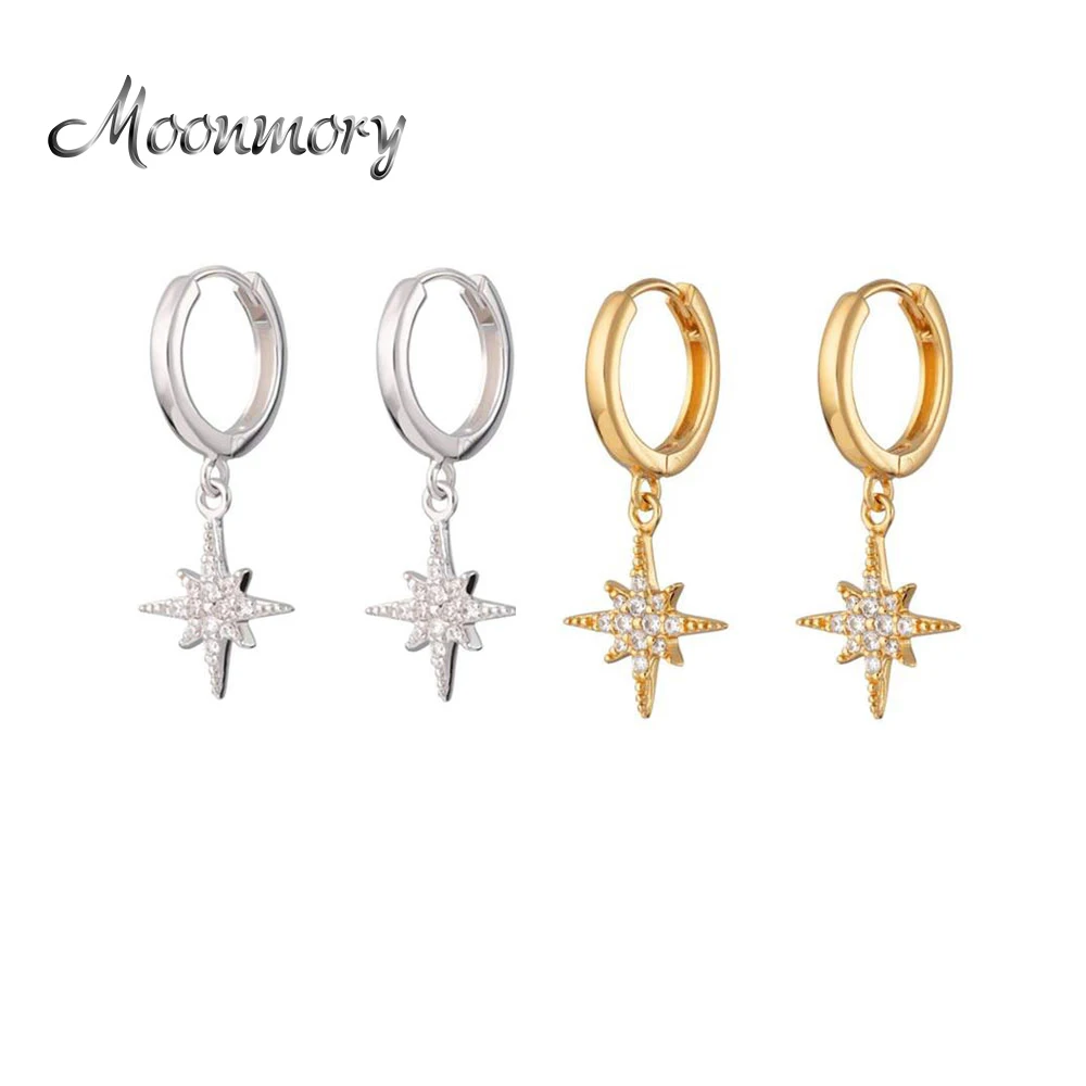 Женские серьги кольца из серебра 2020 пробы с фианитом|Серьги-кольца| |