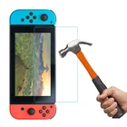 Закаленное стекло высокого качества для Nintendo Switch 2017, твердость 9H, Взрывозащищенная HD прозрачная защитная пленка для экрана