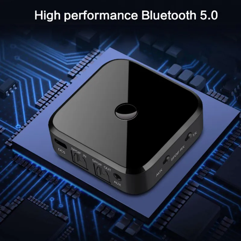 K Bluetooth 5 0 передатчик приемник беспроводной аудио адаптер 3 мм AUX/SPDIF для ТВ ПК
