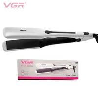 vgr 556 hair curler straightener flat iron magic personal care professional comb brush lron tong digital hot sale fashion v556