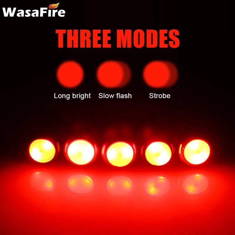 1 пара задние светодиодсветодиодный фонари для руля велосипеда | Спорт и