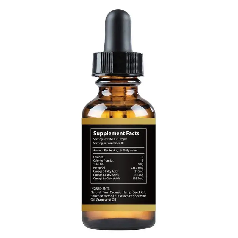 7000 мг органическое масло семян конопли экстракт биоактивной капли для