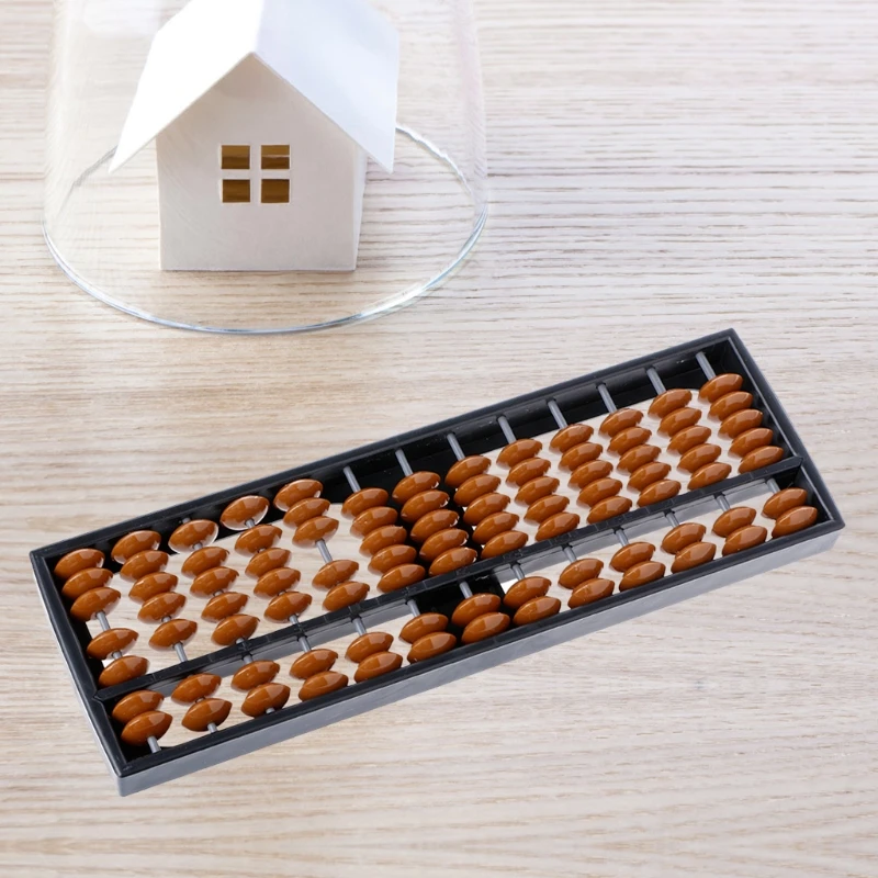 Пластиковые Abacus арифметические счеты соробан 13 цифр Дети Математика вычисление