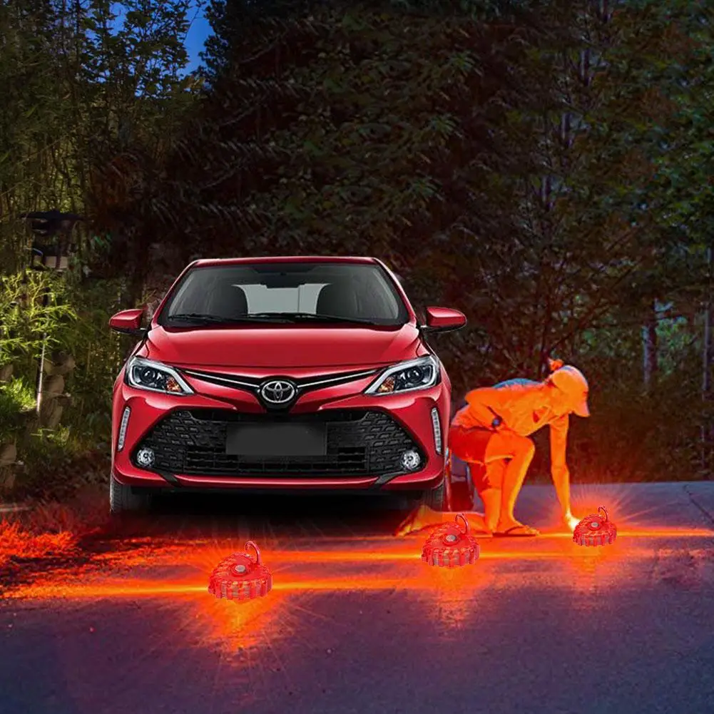 Супер яркий АВТОМОБИЛЬНЫЙ 15 светодиодный маячок аварийный стробоскоп мигающий