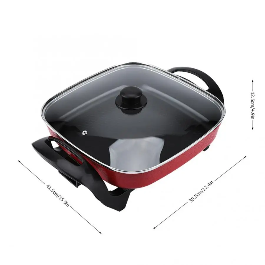 220V 5L CN Plug 1400W многофункциональный электрический горячий горшок кухонная утварь