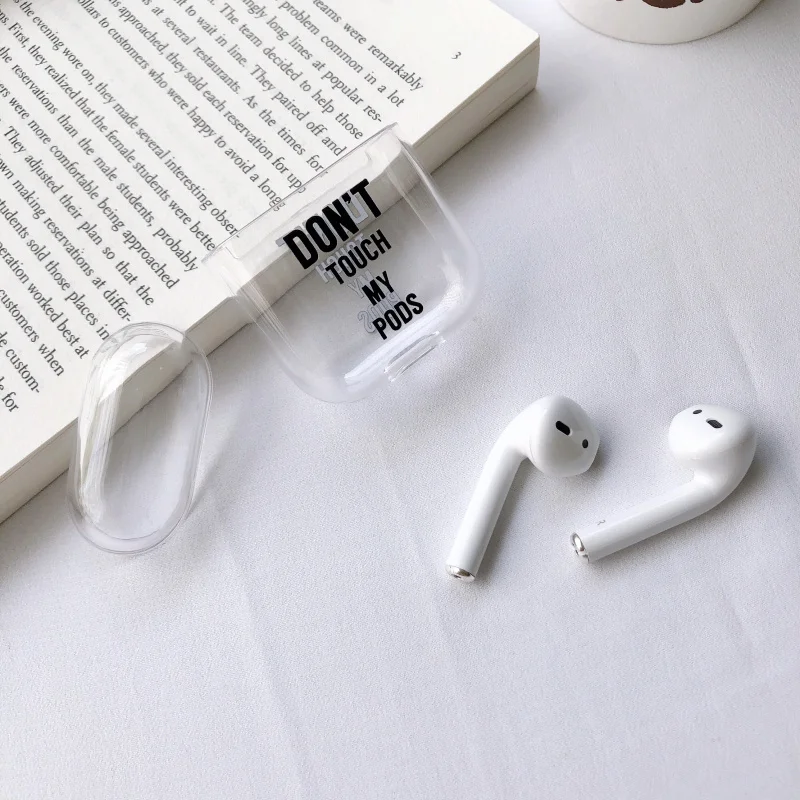 Модный жесткий чехол LOVE для Apple AirPods беспроводные наушники Bluetooth защитный