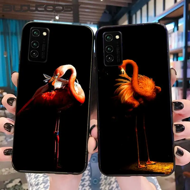 Чехол для телефона Honor 10 20 Lite View20 7C 5 7 дюймов 8 7A 45 20i PLAY 30 PRO с рисунком фламинго |