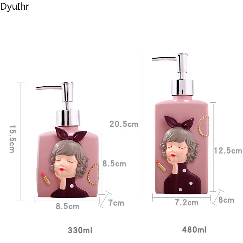 dyuihr vinyl hand sanitizer lotion refill bottle bathroom shampoo and shower gel replacement bottle bathroom accessories free global shipping