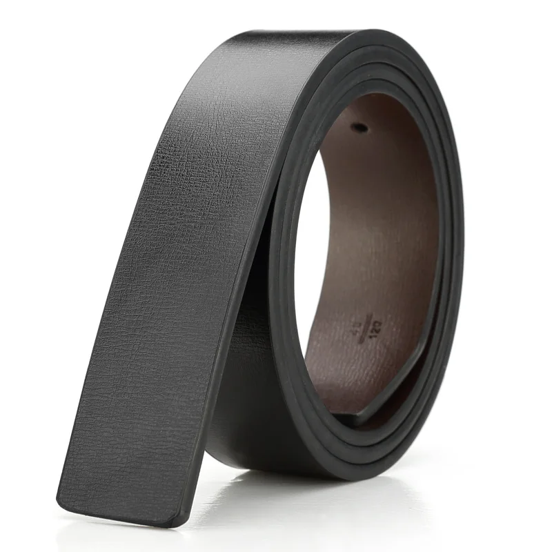 New Luxury Brand Belts for Men Women High Quality Male Strap Genuine Waistband Men's No Buckle Belt 3.3cm Designer Belts Men