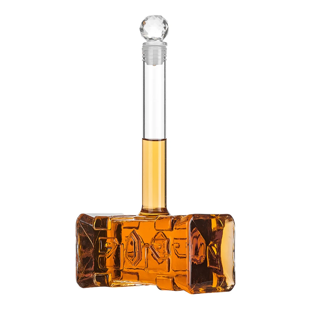 

400ml Hammer Shaped Red Wine Pourer Aerator Bar Accessories Champagne Brandy Vodka Glasses Decanter Bottle for Pub Family