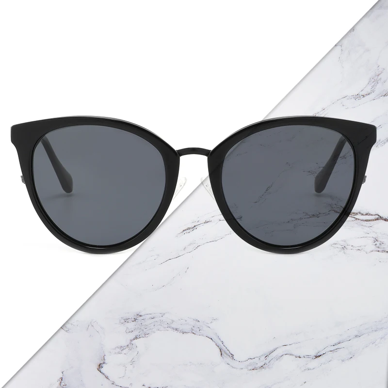 

Vintage Acetate & Metal Round Women's Sunglasses Polarized Brand Luxury Design Men's Decorative Car Driving Sun Glasses Fashion