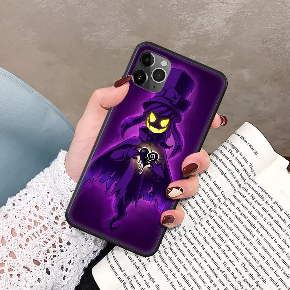 

A Hat in Time Game Phone Case For IPhone 5 5S SE 5C 6 6S 7 8 Plus X XS XR 11 12 Mini Pro Max 2020 black Hoesjes Tpu Prime Soft