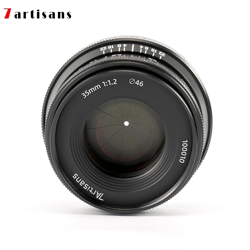 

7Artisans 35mm F1.2 II APS-C Large Aperture Prime Lens for Sony E/Fuji FX/Canon EOS-M/M43/Nikon Z-Mount Mirrorless Camera