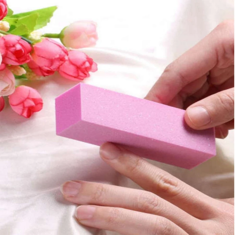 

Practical Nail Art Tools Sponge Nail File Buffer Block Manicure Polish Sanding Nail Buffer Buffing For Manicure Pedicure