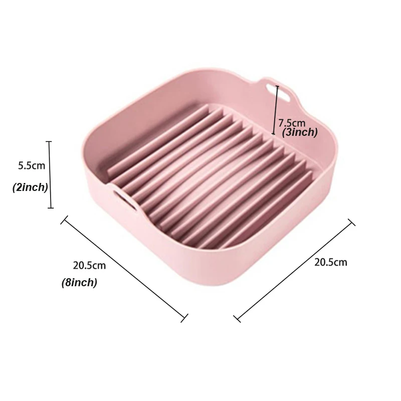 Силиконовый контейнер для фритюрницы многоразовые аксессуары жарки | Дом и сад
