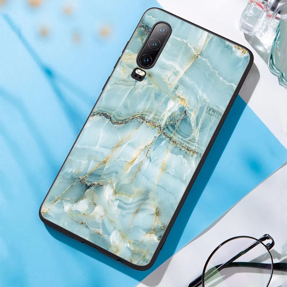 

Color Marble Case for Huawei P40 P30 P20 Lite Pro Mate 30 20 Lite Pro P Smart Plus 2021 2019 Honor 30 20 9X Pro Lite Phone Cases