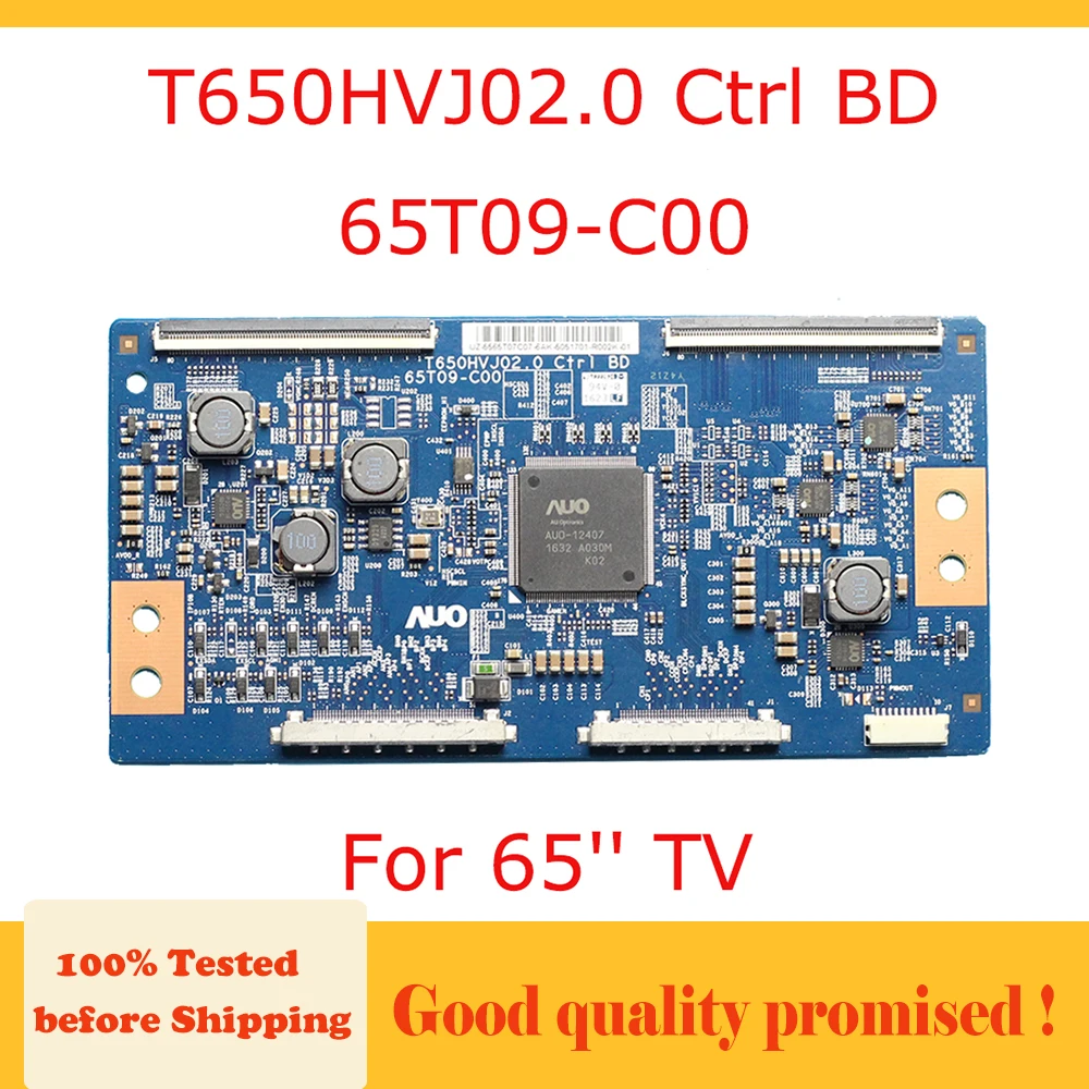 T con T650HVJ02.0 Ctrl BD 65T09 C00 ТВ 65 дюймов логическая плата оригинальный teste de placa tv