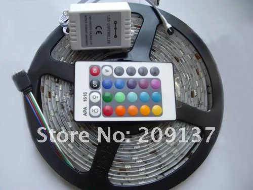 

Free Shipping waterproof RGB Led Strip 5M 300 LEDs Flexible SMD 5050 LED strip Lighting
