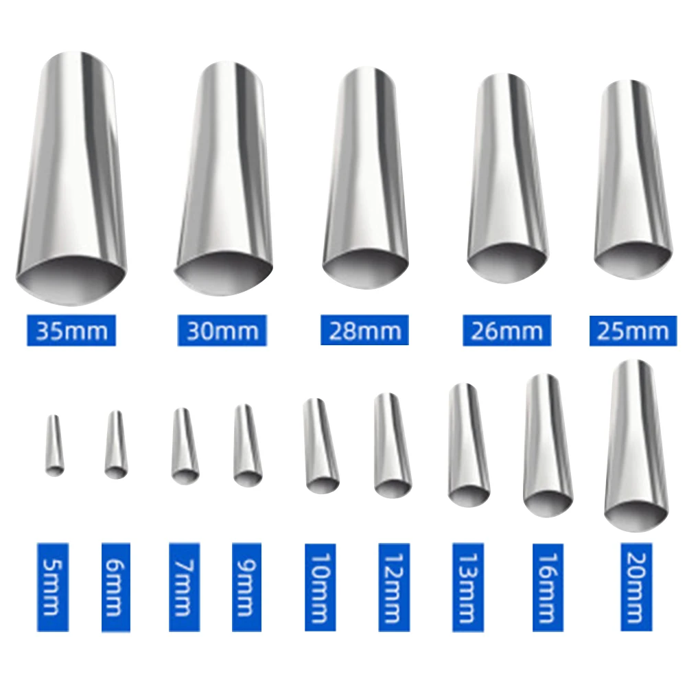 

14pcs/set Applicator Tool Detachable Home Improvement Caulking Nozzle Kitchen Brick Grout Joint Filling Stainless Steel Finisher