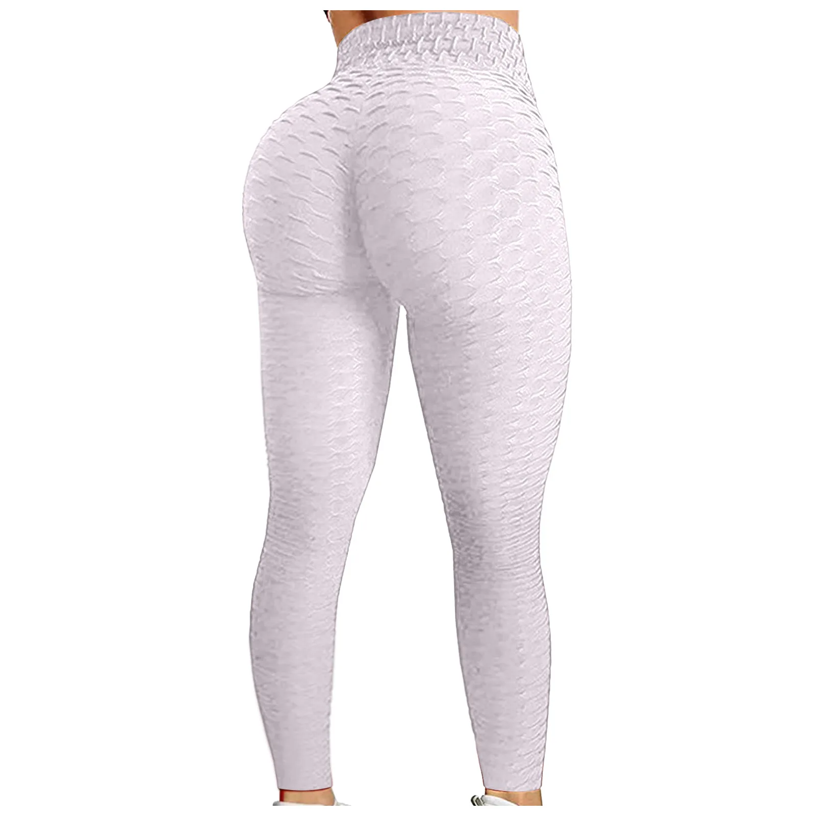 

Seamless Fitness Women Leggings Bubble Hip Lifting Exercise Fitness High Waist High Waist Elastic Push Up Ankle Leggings Women