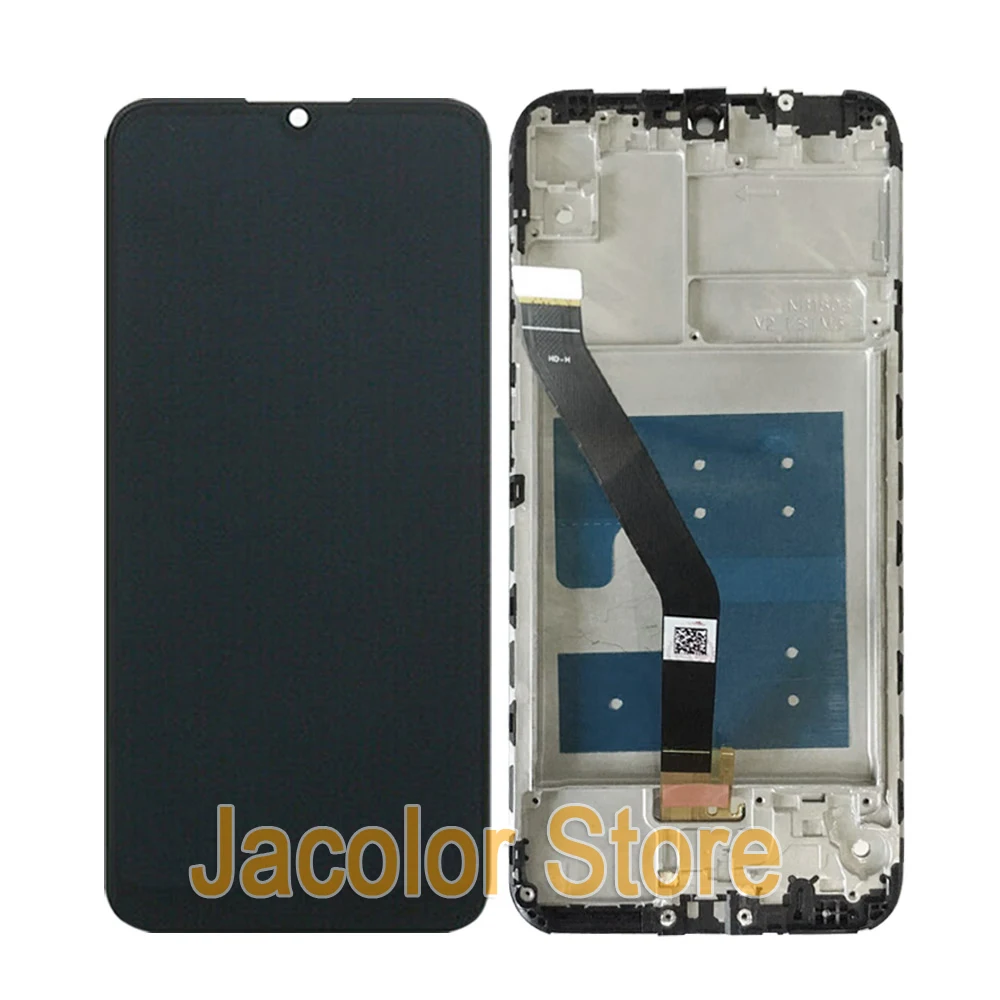 100% протестированный ЖК дисплей для Huawei Honor 8A экран с сенсорным датчиком рамка