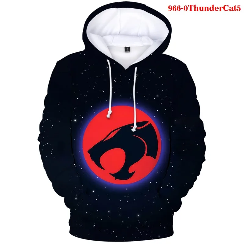 

Мужские толстовки с 3d принтом, толстовка с капюшоном ThunderCat, оверсайз свитшот для мальчиков с капюшоном ThunderCat, винтажные толстовки, мужские п...