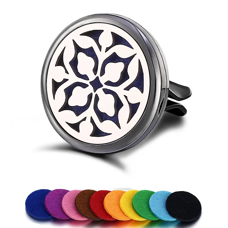 Цветок розы эфирное масло автомобильный диффузор черный пистолет цвет для