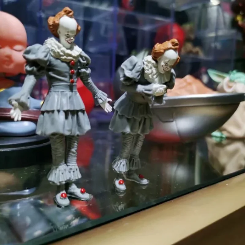 

Pennywise Figure Stephen King's Clown Horror Toy Gift Collectible Model Toy 2pcs/set