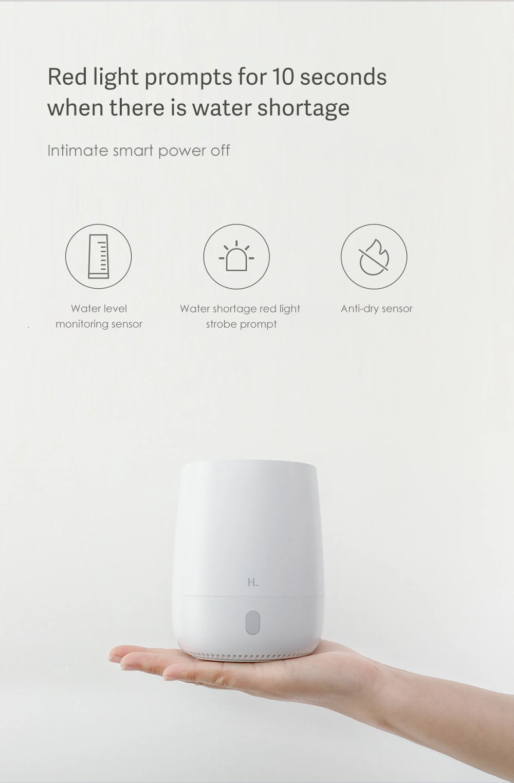 Xiaomi Mijia Youpin HL Портативный USB мини воздушный диффузор для ароматерапии и увлажнитель тихий ароматизатор тумана 7 светильник цвета для дома и офиса