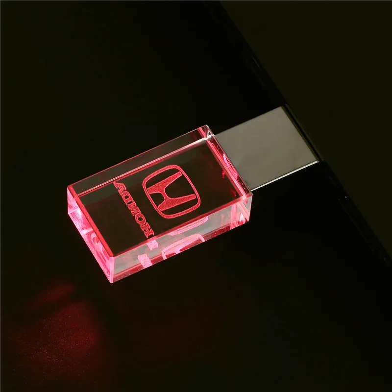 Металлический USB флеш накопитель HONDA crystal 4 ГБ 8 16 32 64 2 0 внешний карта памяти u