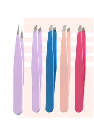 1 шт. пинцет для бровей из нержавеющей стали удаление волос на лице триммер зажим