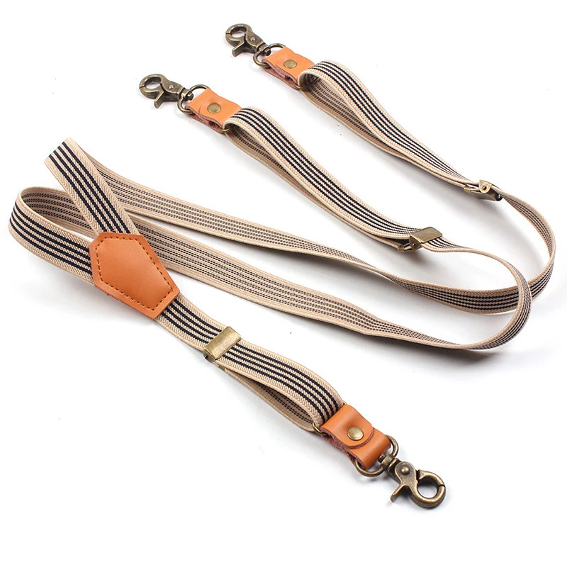 Подтяжки черные Y образные с застежкой крючком ширина 2 0 см|Мужские подтяжки| |