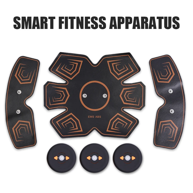 EMS тренажер для мышц пресса электрическая ABS живота Пресс стимулятор похудения