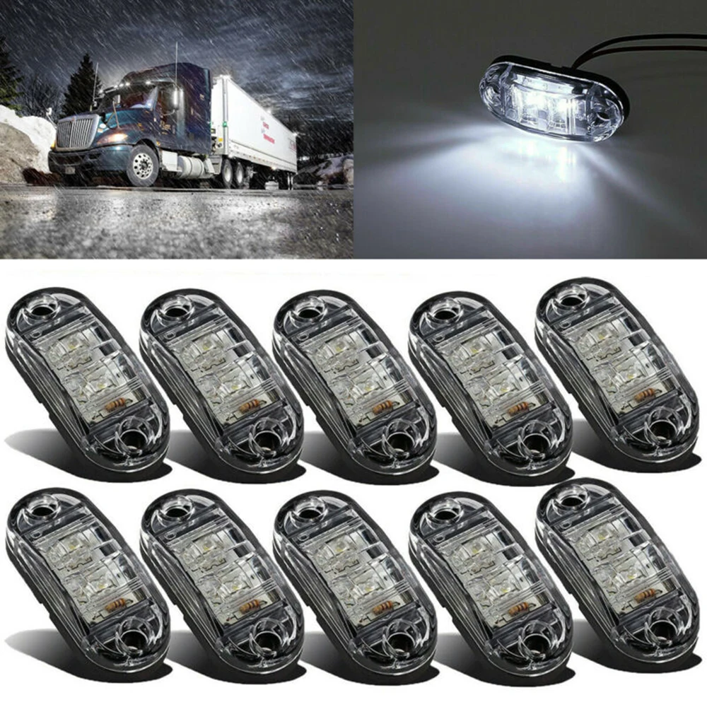 

Replacement Side Marker Lights 10-30V Waterproof Accessories Lamp Clearance