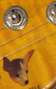 Custom Shop Новое поступление с головой собаки подписи Sunburst электрогитара золотой