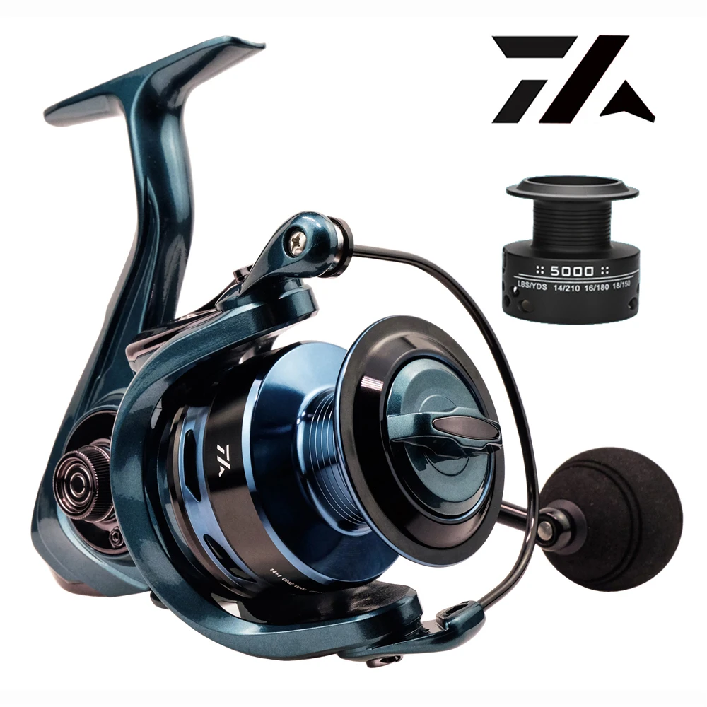 

High Quality Max Drag 15.5Kg Fishing Reel 14+1BB Double Spool Fishing Reel High Speed Gear Ratio High Speed Spinning Reel