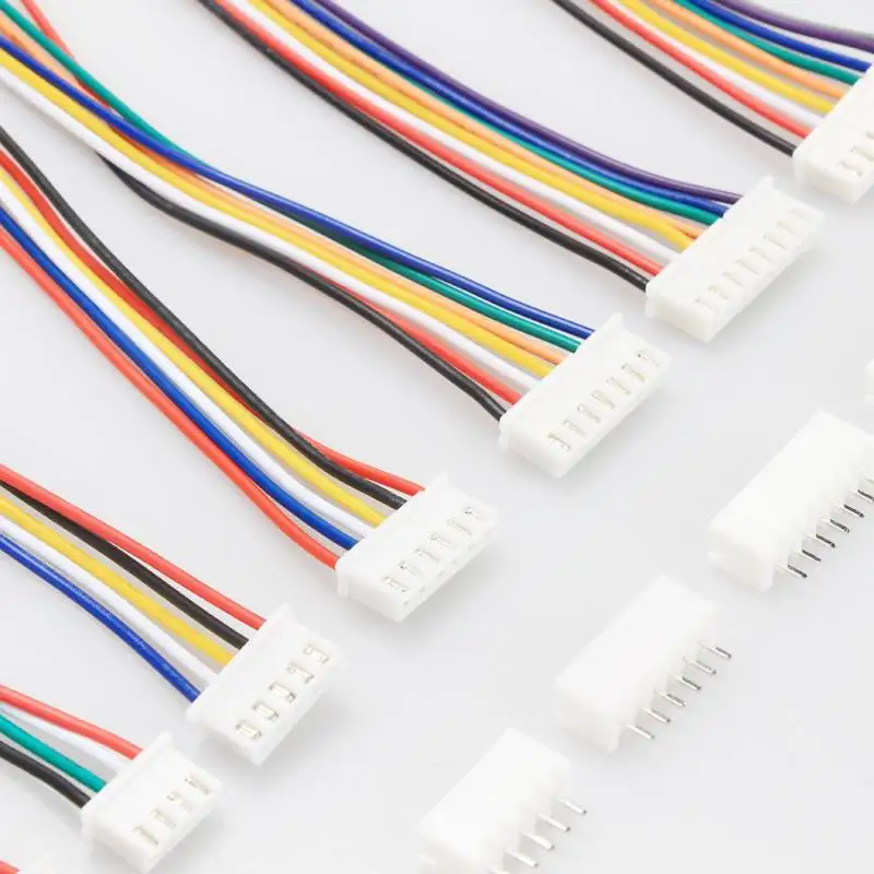 10Pcs DIY Mini Micro JST XH2.54mm Connector Terminal Plug with Cable Wire 24AWG 15cm for RC Model Battery Receiver | Игрушки и хобби