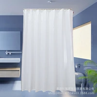 polyester shower curtains bathroom anti mildew white solid color opaque designer inspired rideau de douche home garden be50sd