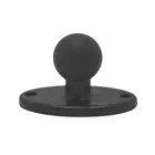 Резиновое Крепление с шаровой головкой, Монтажная пластина для Ram, крепления для Gopro, камеры, смартфонов, удлинитель, аксессуары