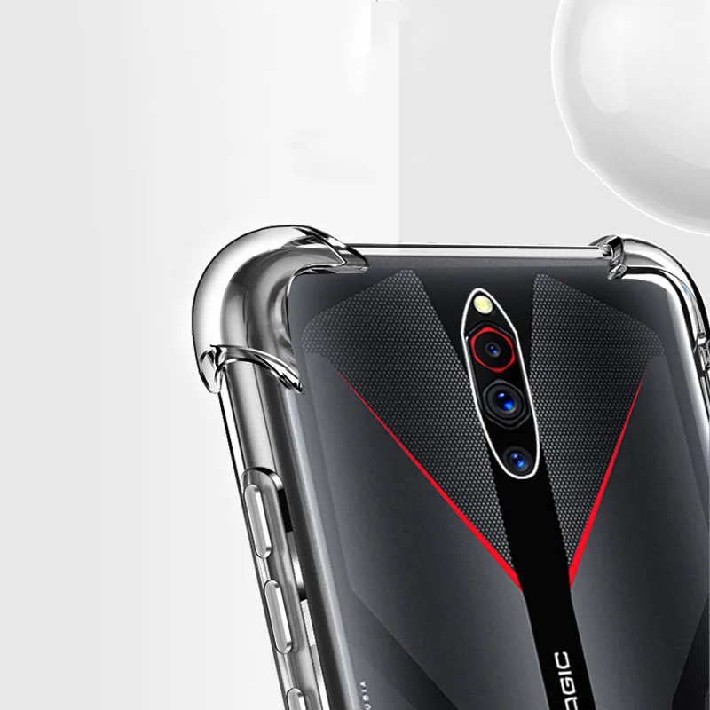 Для ZTE Nubia Red Magic 5G чехол прозрачный мягкий ТПУ задняя крышка для 5S | Мобильные