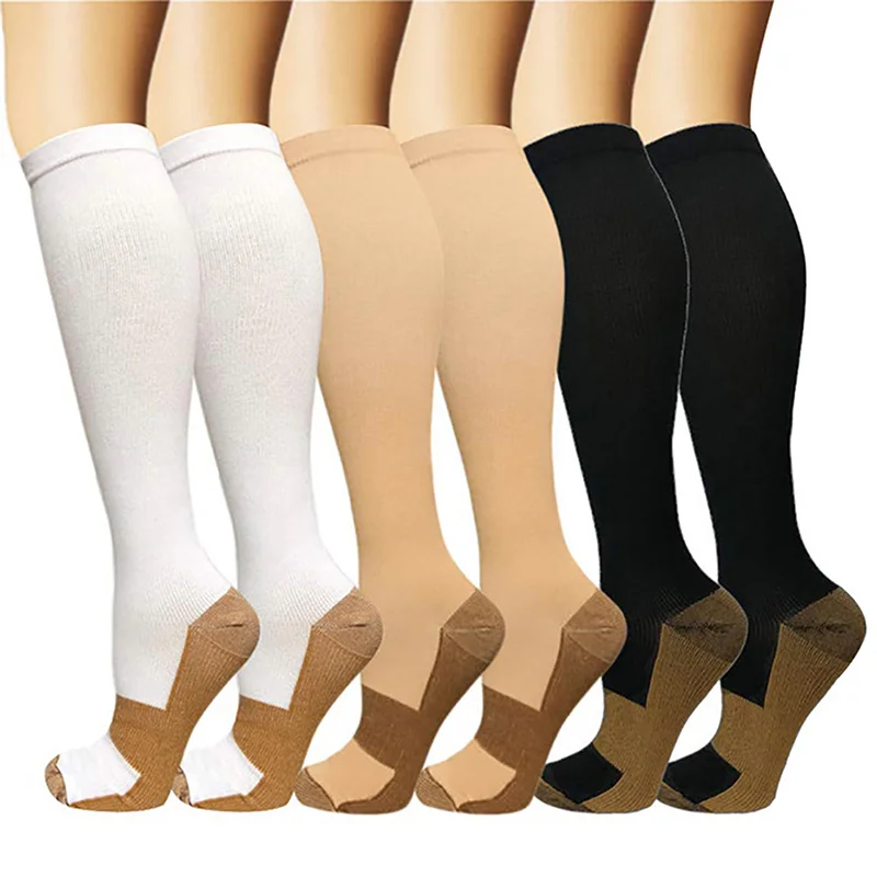 

Compression socks for men and women best for athletes edema diabetes aviation socks shin splints - below the knee sport socks