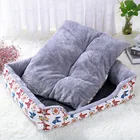 Зимний теплый плюшевый коврик для собаки, домик для собаки мягкий, флисовый, для собаки, товары для щенков питомцев, водонепроницаемая ткань