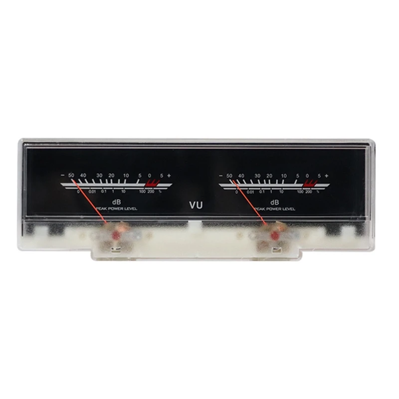 

Double pointer VU Meter Stereo Amplifier Board DB Sound Level Indicator N1HF