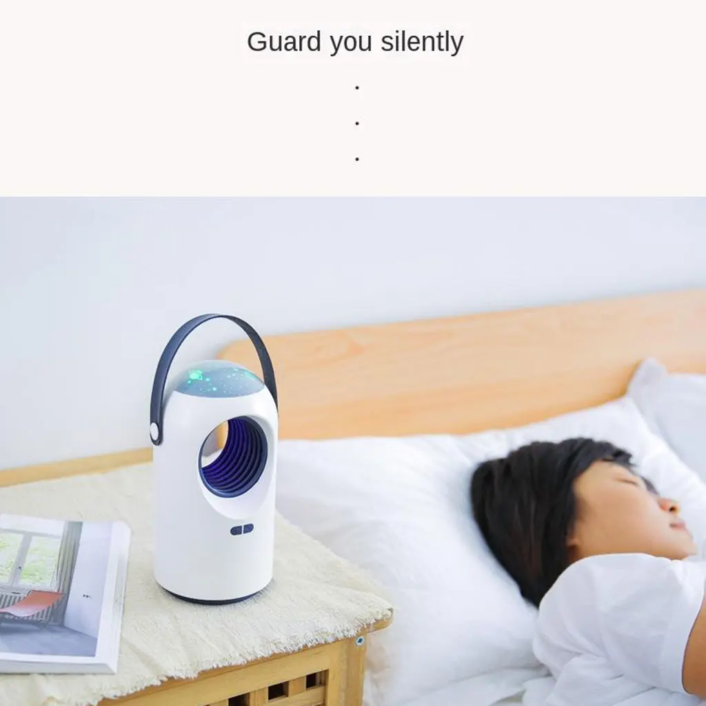 

USB LED Electric Mosquito Killer Fly Insect Bug Zapper Trap Tool Control Lamp