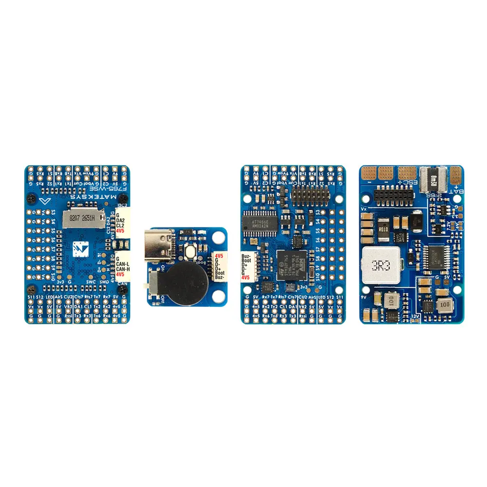 MATEK-CONTROLADOR DE VUELO F765-WSE F765 Baro OSD Blackbox Dual BEC, ArduPilot INAV, para Dron, avi&oacute;n, F765-WING, actualizado-3