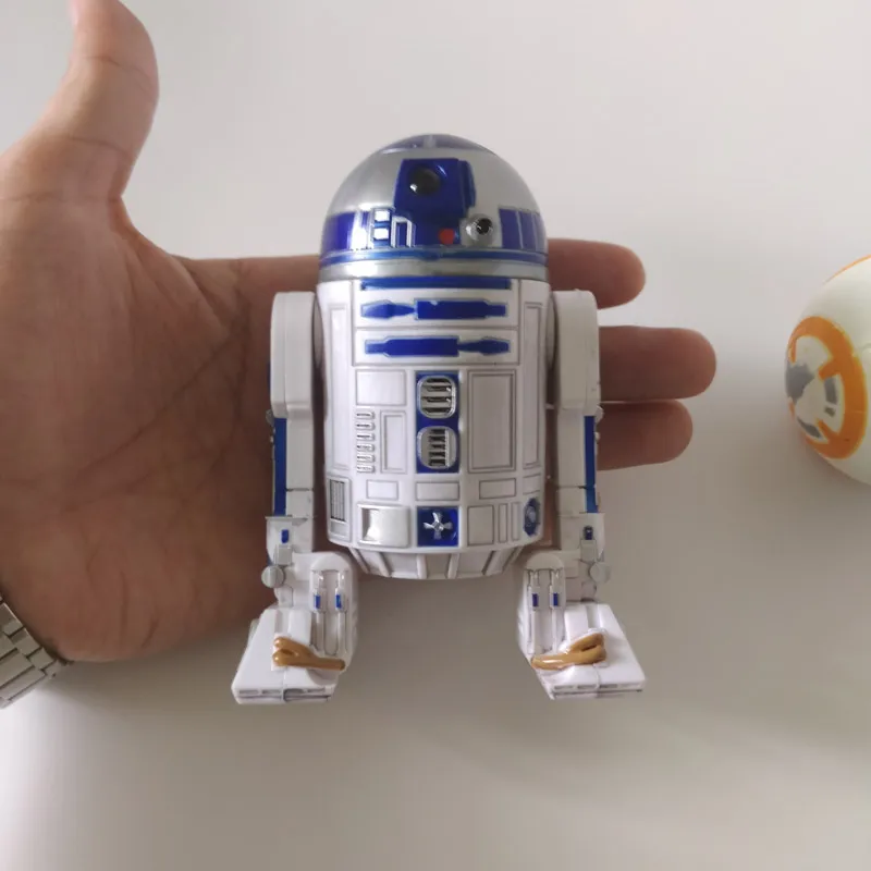 Пробуждает BB8 робот R2 D2 ПВХ фигурка модель игрушки подарок для детей|Игровые