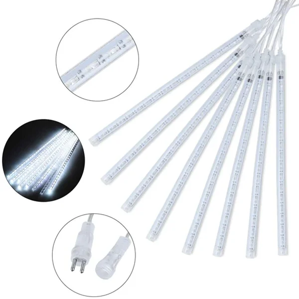 

Светодиодная лента для рождественской елки, с изображением снега, синего цвета